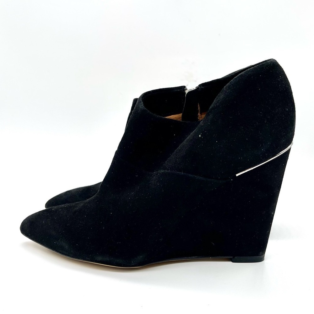 Coach Leather Suede wedge Boots - Picture 2 of 6
